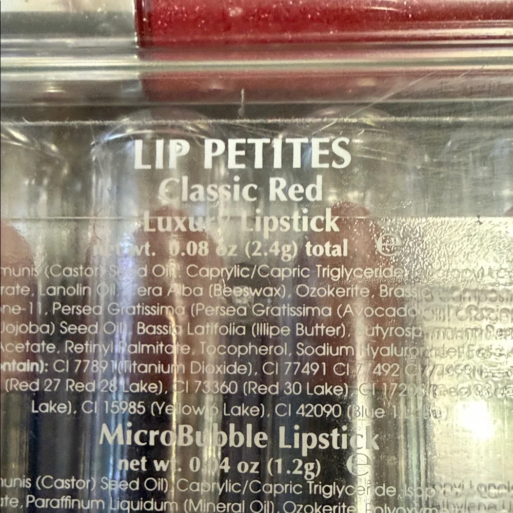 Matte Luxury Lipstick Set in Classic Red